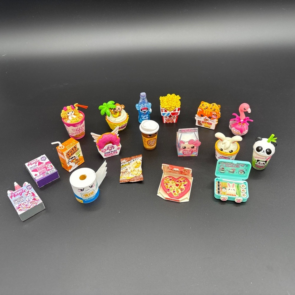 Mini Brands Kawaii Lot of 18 - Panda Pupsi Lil Butt TP - No Duplicates